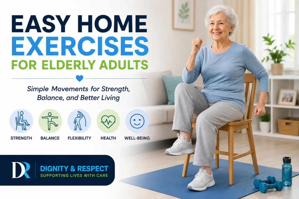 Easy Home Exercises for Elderly Adults