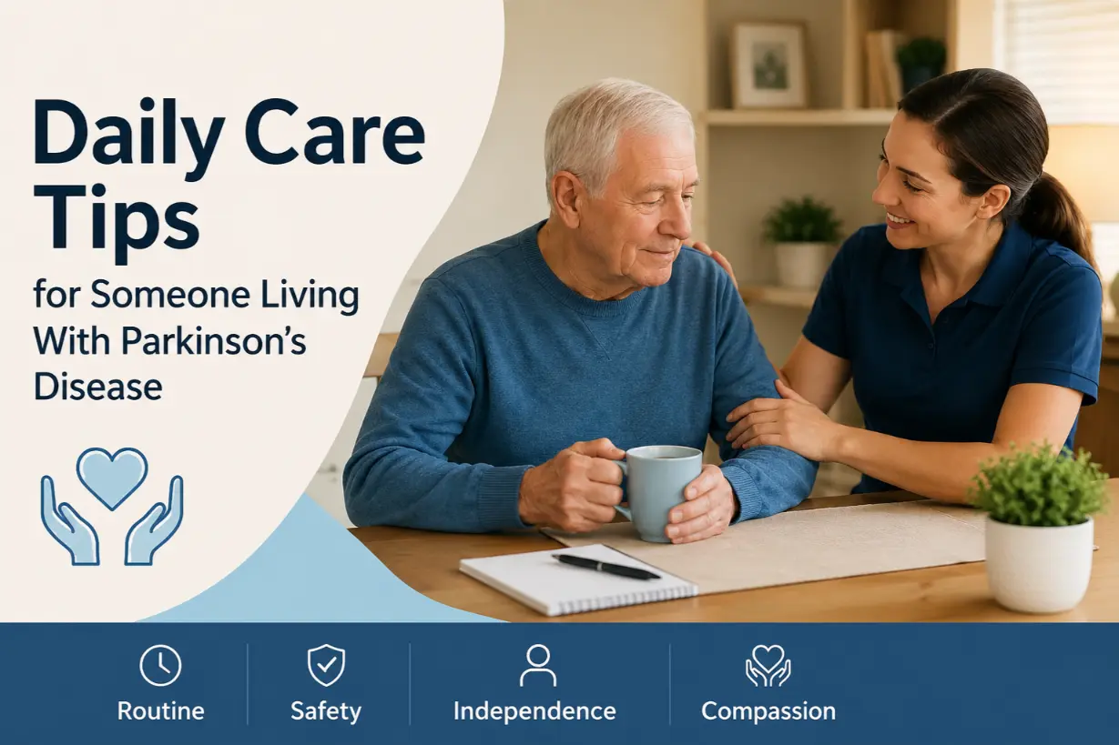 Daily Care Tips for Someone Living With Parkinson’s Disease